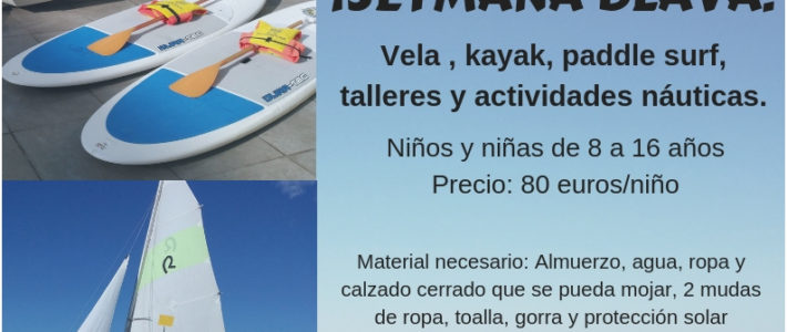 Campamento Náutico 2019 – ¡Setmana Blava!